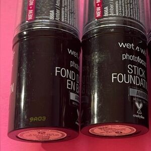 2 wet n wild Photo Focus Stick Foundation, Amber.